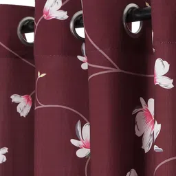 cortina eyelet curtain Set of 2 Window Curtains image 2