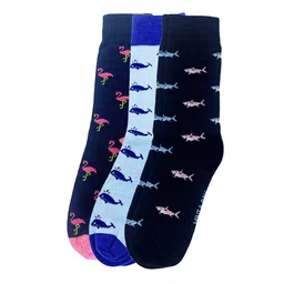 mint & oak Pack of 3 Novelty Print Socks image 2