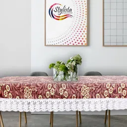 stylista Floral Print Waterproof Table Cove 60" X 90" image 2