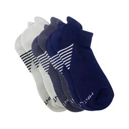mint & oak Pack of 3 Solid Ankle-Length Socks image 2