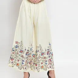 clora creation Pack of 2 Floral Palazzos image 2