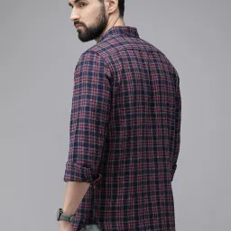 the bear house Checked Shirt with Patch Pocket image 2