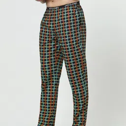 jack & jones Checked Pyjamas with Logo Waistband image 2