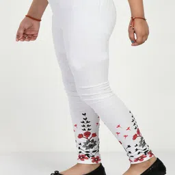 indiweaves Pack of 3 Floral Print Leggings image 2