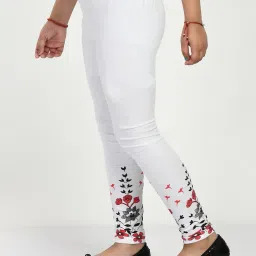 indiweaves Pack of 5 Floral Print Leggings image 2