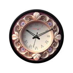 random Floral Design Wall Clock image 2