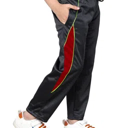 indiweaves Boys Pack of 3 Colourblock Straight Track Pants image 2