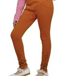 indiweaves Pack of 3 Floral Print Leggings with Elasticated Waistband image 2