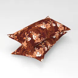 homefab india Set of 4 180 TC Printed Pillow Covers 27" x 17" image 2