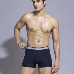 john players Pack of 3 Cotton Trunks with Contoured Crotch image 2