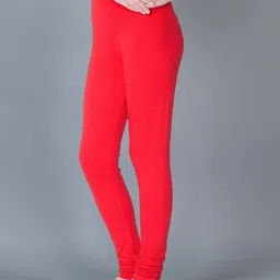 dollar missy Women Cotton Four-Way Stretchable Churidar Leggings image 2