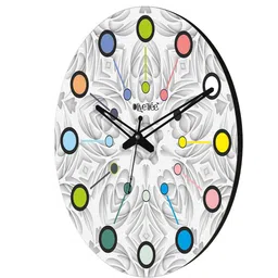 olive tree Printed Wooden Silent Movement Wall Clock image 2