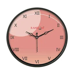 random Printed Round Shaped Wall Clock image 2