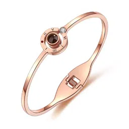 university trendz Crystal Studded Cuff Bracelet image 2