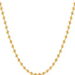 fashion frill Floral Gold-Plated Chain image 2