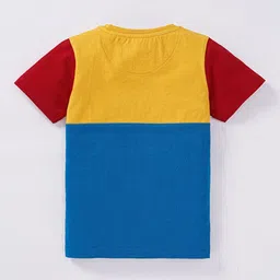 ed-a-mamma Boys Colourblock Regular Fit Crew-Neck T-Shirt image 2