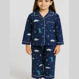 burbn Girls Abstract Nightwear Set image 1