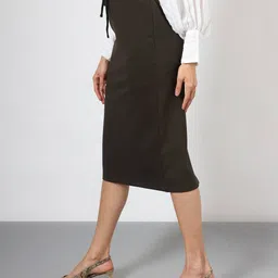 outryt by azorte Outr women skirts olive 26 image 2