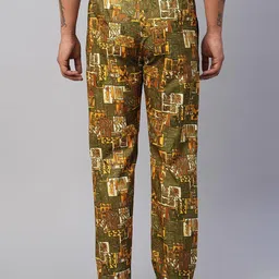 urban scottish Printed Pyjamas with Elasticated Waist image 2
