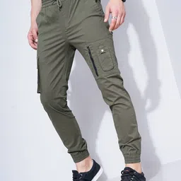 british club Cargo Jogger Pants with Drawstring Waist image 2