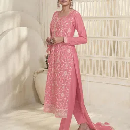 seerat Embroidered Straight Kurta Set image 2