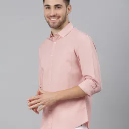 dennislingo premium attire Slim Fit Shirt with Patch Pocket image 2