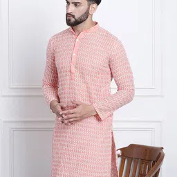 sojanya Embroidered Cotton Kurta image 2