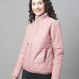 house of vedas Quilted Jacket with Zip-Front image 2