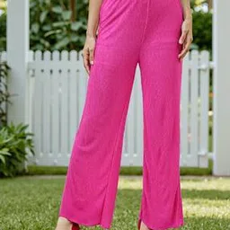 Shein Party Full Length High Rise Relaxed Fit Pants-image-26