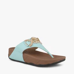 inc 5 Women Embellished Thong-Strap Platforms image 2