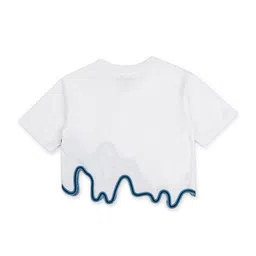 spunkies Girls Printed Round-Neck Top image 2