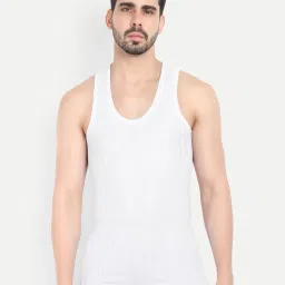 kansal Pack of 6 Men Scoop-Neck Vests image 2