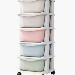 polka tots Multi-Purpose Storage Organizer Drawer Rack image 2