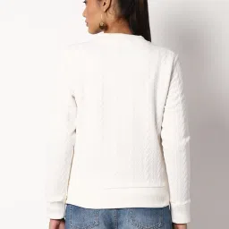 dnmx Cable Knit Bomber Jacket image 2