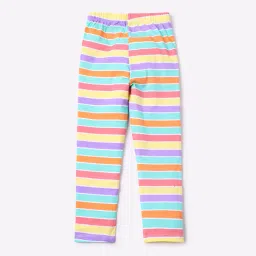 kg frendz Striped Leggings with Elasticated Waistband image 2