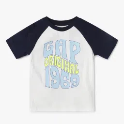 gap kids Brand Print Crew-Neck T-Shirt image 2