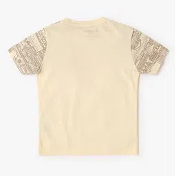 pepe jeans Boys Graphic Print Regular Fit Round-Neck T-Shirt image 2