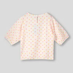 rio girls Women Polka-Dot Print Relaxed Fit Top image 2