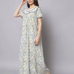sephani Floral Print Round-Neck Nightie image 2