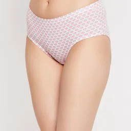 clovia Floral Print Hipsters with Elasticated Waistband image 2