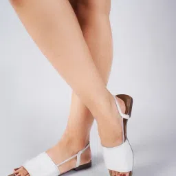 selfiee Women Basket-Weave Slingback Flat Sandals image 2