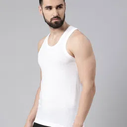 force nxt Men Pack of 2 Round-Neck Vests image 2