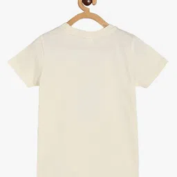 mini klub Boys Graphic Print Regular Fit Round-Neck T-Shirt image 2