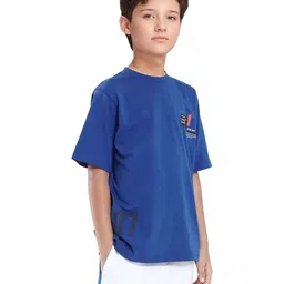 rare ones Boys Graphic Print Regular Fit Crew-Neck T-Shirt image 2