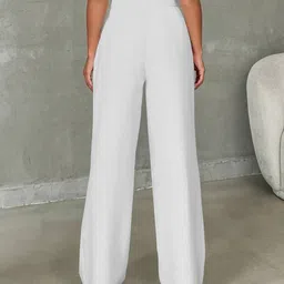 leia Women Relaxed Fit Pleat-Front Pants image 2