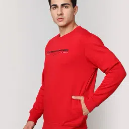 duke Typographic Print Regular Fit Sweatshirt image 2