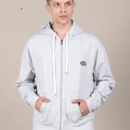 Shein Medium Length Drop Shoulder Logo Placement Print Hoodie image 2