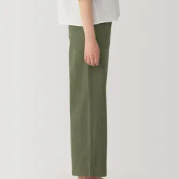 muji Washed Herringbone Baker Pants image 2