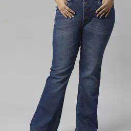high star Mid-Wash Bootcut Jeans image 2