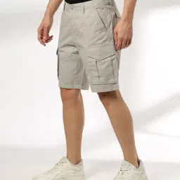 dnmx Men Regular Fit Cargo Shorts image 2